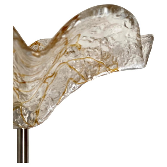 Image 1 of 1X Midcentury Modern Murano And Carrara Marble Floor Lamp, Italy 1960