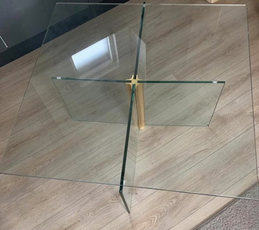 Glass Coffee Table Large