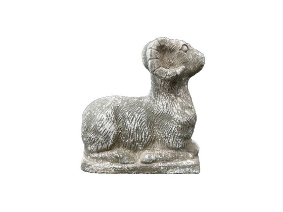 Image 1 of Rustic Pottery Aries Statue