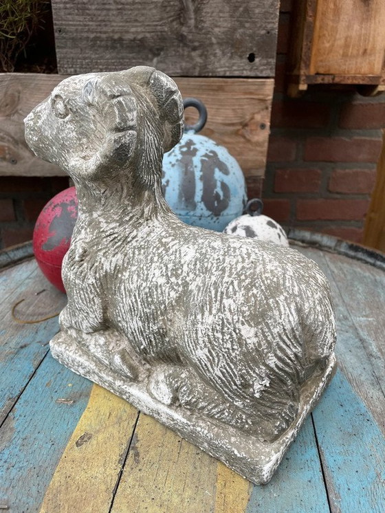 Image 1 of Rustic Pottery Aries Statue