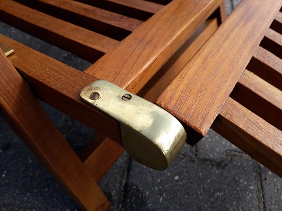 Image 1 of Teak children's deckchair