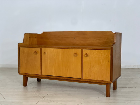 Image 1 of Mid century lowboard sideboard chest of drawers cabinet vintage