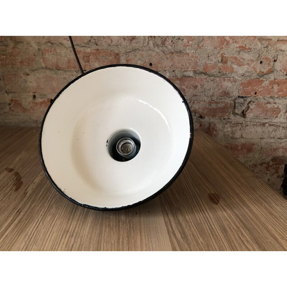 Image 1 of Vintage industrial pendant light from Wilkasy A23, 1960s