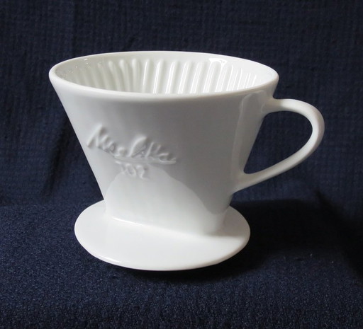 Filtro de café Melitta 102 Blanco 1 agujero Muy buen estado