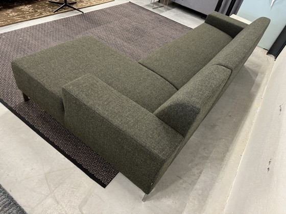 Image 1 of Gelderland 6511 Corner sofa Andes fabric green/Anthracite gray