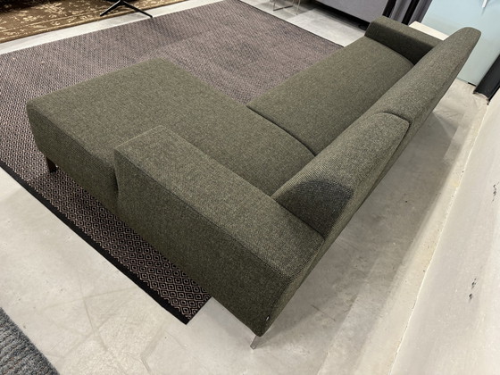 Image 1 of Gelderland 6511 Corner sofa Andes fabric green/Anthracite gray