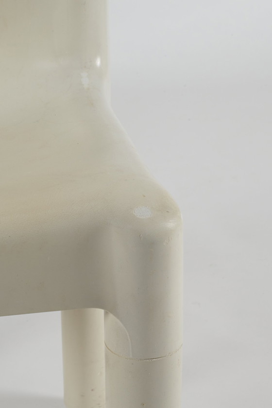 Image 1 of 4 X Kartell 4875 Carlo Bartoli Chairs Italian 1970S