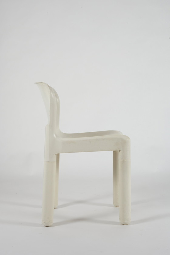 Image 1 of 4 X Kartell 4875 Carlo Bartoli Chairs Italian 1970S
