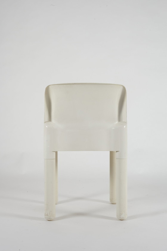 Image 1 of 4 X Kartell 4875 Carlo Bartoli Chairs Italian 1970S