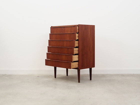 Image 1 of Teak Chest Of Drawers, Danish Design, 1960S, Production: Denmark