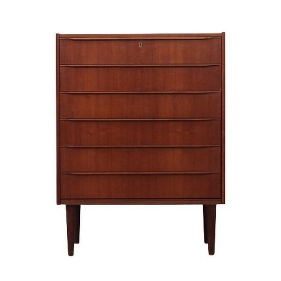 Image 1 of Teak Chest Of Drawers, Danish Design, 1960S, Production: Denmark