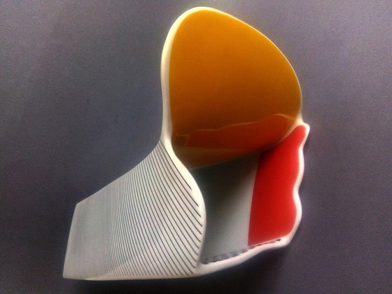 Image 1 of Rare Postmodern/Pop-Art Barbara Brenner Vase For Thomas Atelier 1980'S