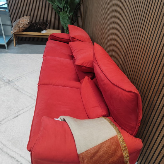 Image 1 of Cassina Maralunga 3 Seater New Red