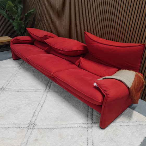 Image 1 of Cassina Maralunga 3 Seater New Red