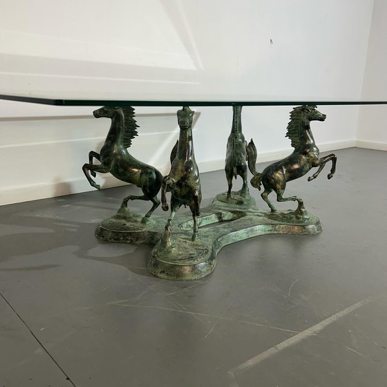 Image 1 of Bronze Coffee Table '1970'