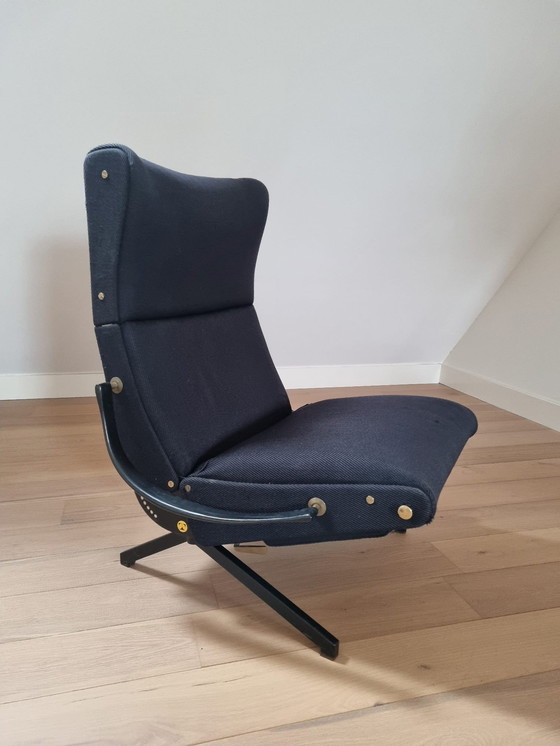 Image 1 of Poltrona Tecno P40 - Sedia Vintage di Design