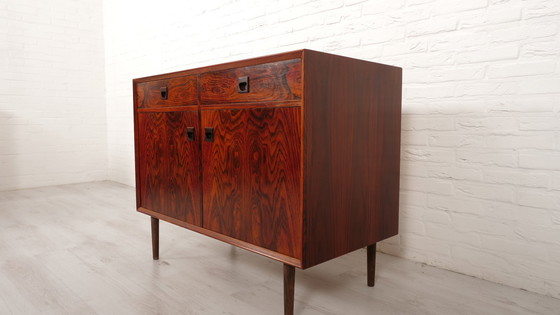 Image 1 of Vintage Sideboard | Rosewood | Audio Furniture | Wall Cabinet | 100 Cm