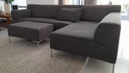 Bloq Corner Sofa Design On Stock (incl. footstool and cushions)