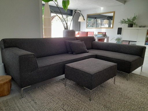 Bloq Corner Sofa Design On Stock (incl. footstool and cushions)