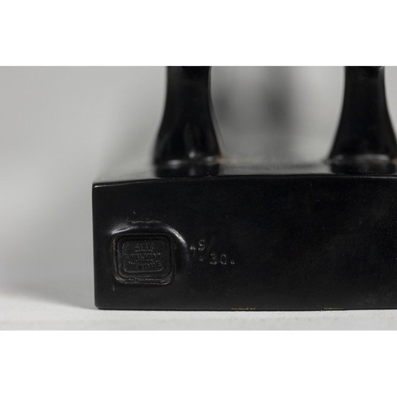 Image 1 of Vintage sculpture "Grand Deer" by François Pompon for Atelier Valsuani, 2006