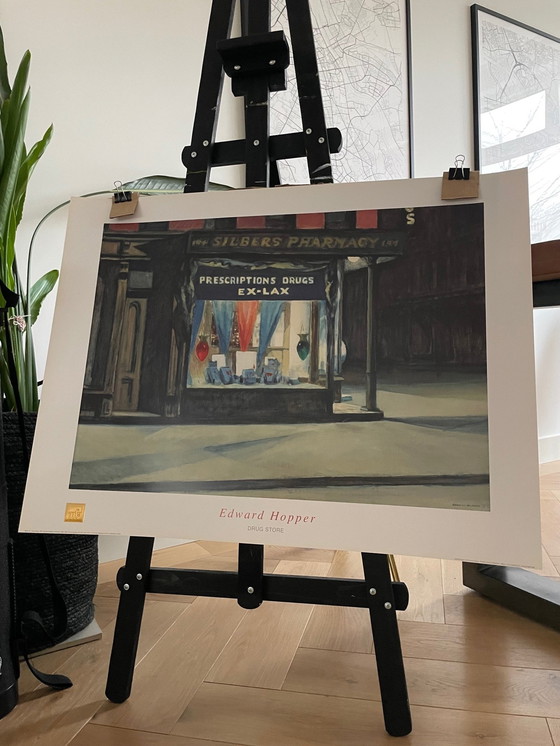 Image 1 of Edward Hopper (1882-1967), Farmacia, 1927, Copyright 2000 Museo de Bellas Artes de Boston