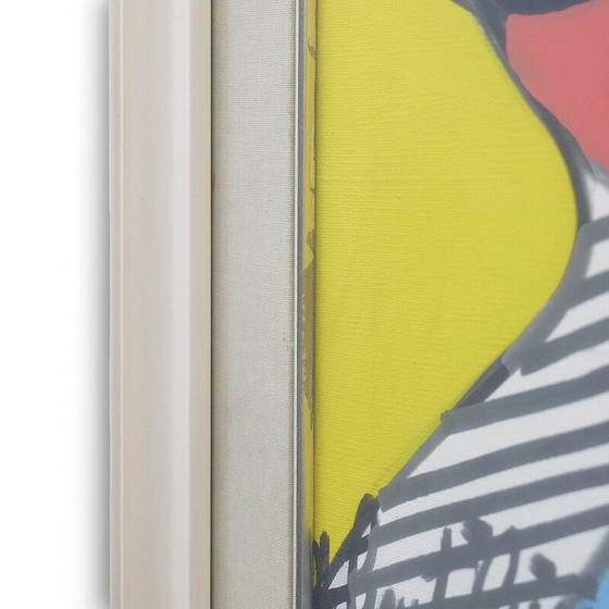 Image 1 of Dipinto acrilico vintage di Aldo Gentilini, 1970