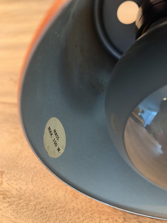 Image 1 of Lampada da parete vintage arancione