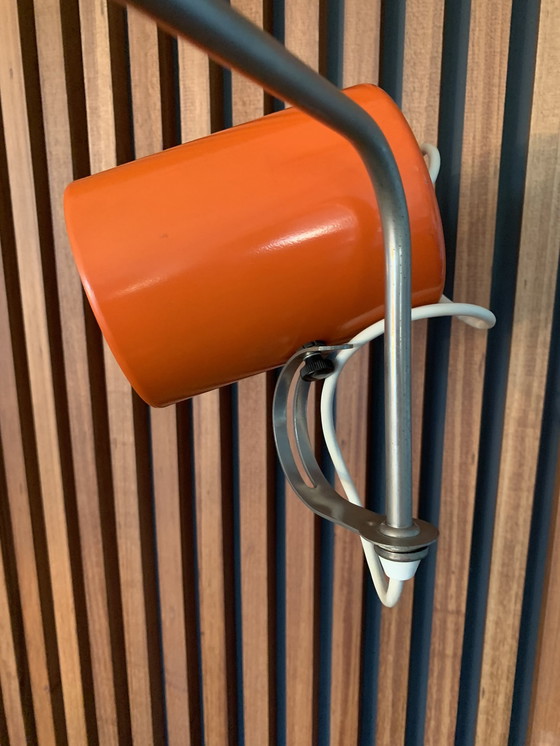 Image 1 of Lampada da parete vintage arancione