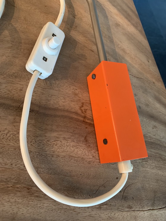 Image 1 of Lampada da parete vintage arancione