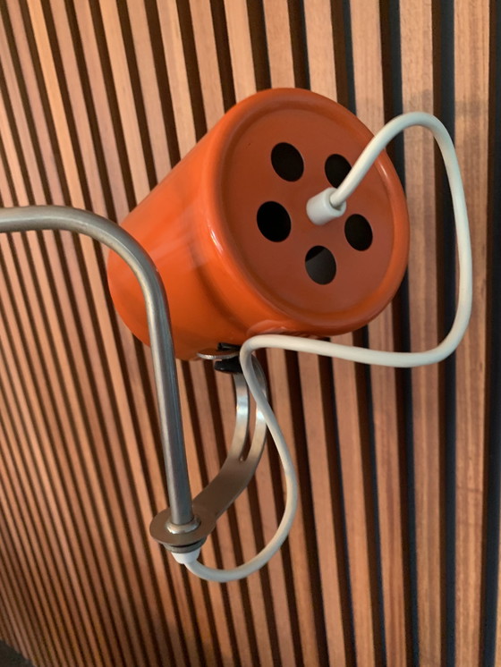 Image 1 of Lampada da parete vintage arancione