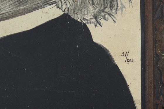 Image 1 of Letrero publicitario Art Déco Prior Sigars en hojalata, Italia