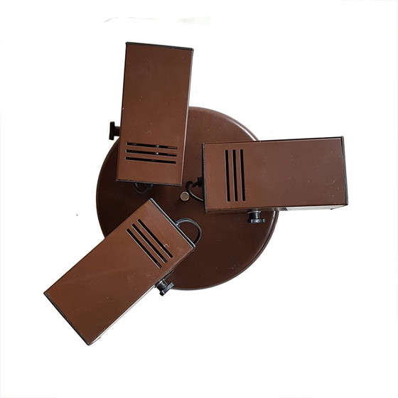Image 1 of Lampada da soffitto tripla regolabile vintage di Philips