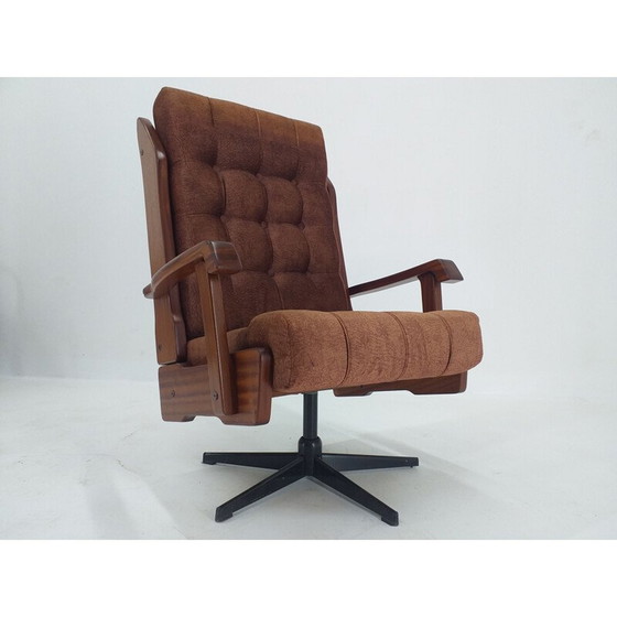 Image 1 of Sillón giratorio de mediados de siglo, Noruega, década de 1970