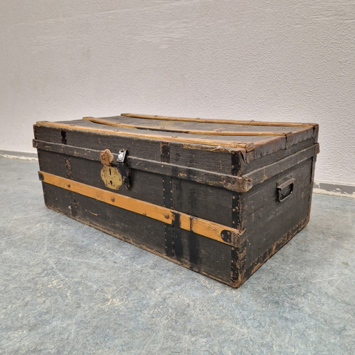 Antique Cabin Box Toy Chest