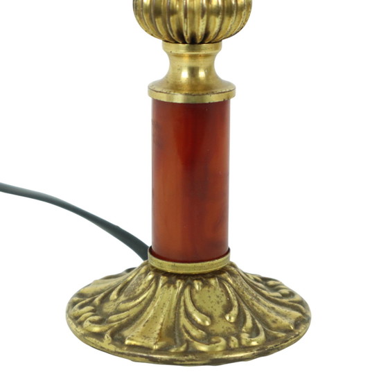 Image 1 of Classic Table Lamp Amber Bakelite