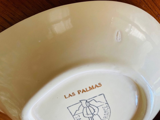 Image 1 of Vintage French, Ceramic Appetizer Dishes From Salins, 1960’s, Set of 3