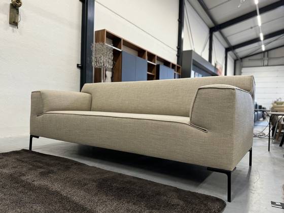 Image 1 of Design on Stock Ensemble canapé Bloq avec pouf Senna Grey