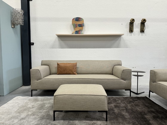 Image 1 of Design on Stock Bloq sofa set with footstool Senna Grey