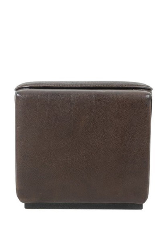 Image 1 of Maison De Sede: Tabouret or Ottoman in Leather from the 1960s/70s
