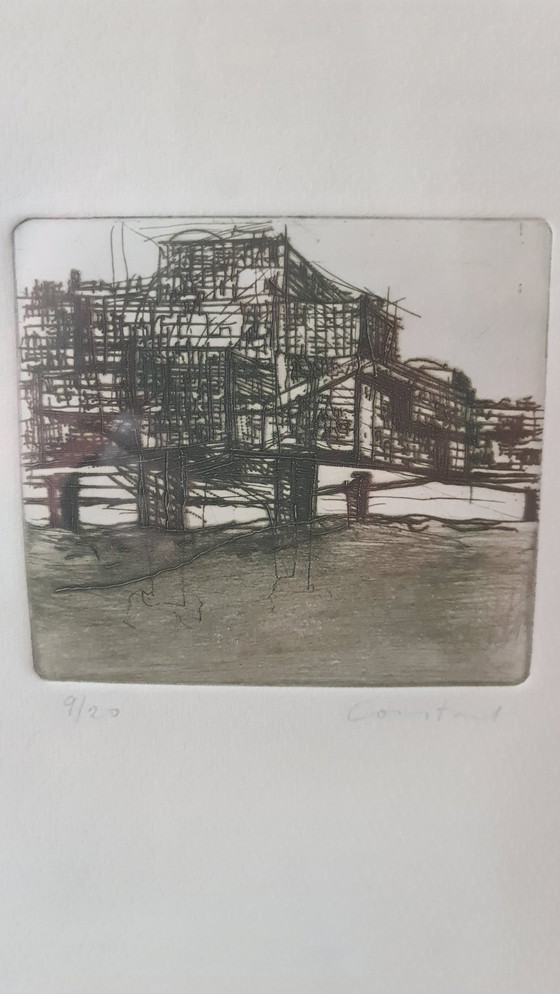 Image 1 of Constant Nieuwenhuys - New Babylon Etching