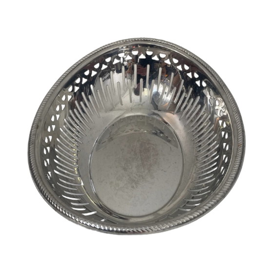 Image 1 of Alfra Alessi - Round bowl - Bread plate / bonbon plate - Stainless steel