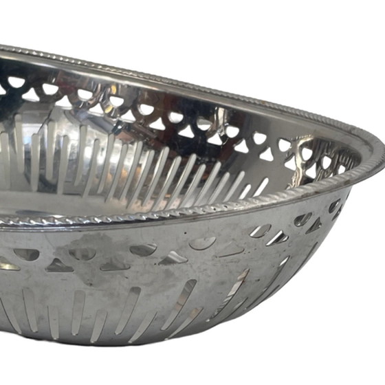 Image 1 of Alfra Alessi - Round bowl - Bread plate / bonbon plate - Stainless steel