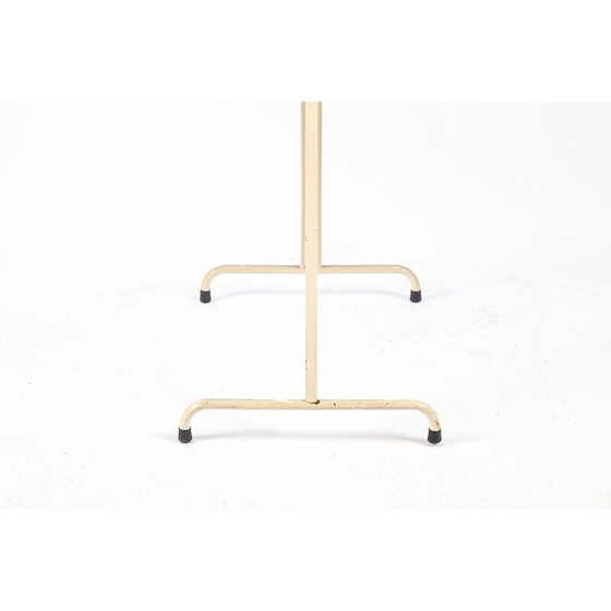 Image 1 of Servomuto vintage in metallo placcato oro e plastica bianca di Vereinigte Werkstätten per Collection Ateliers Unis, 1960