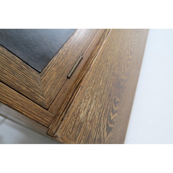 Image 1 of Vintage Danish macasar wood secretary, 1960s