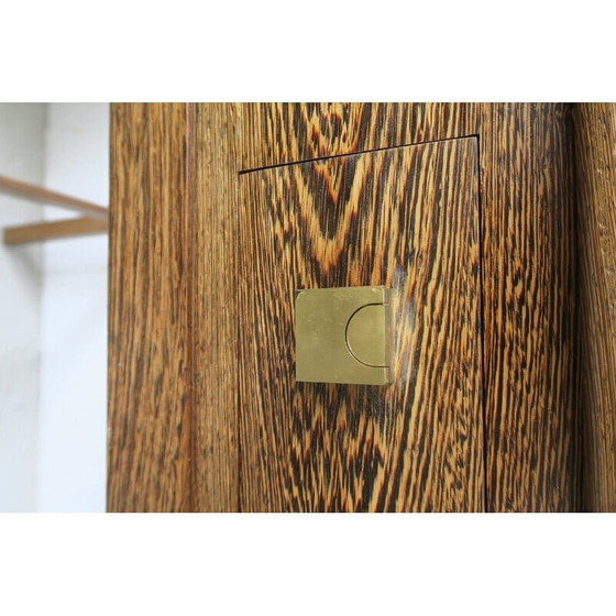 Image 1 of Vintage Danish macasar wood secretary, 1960s