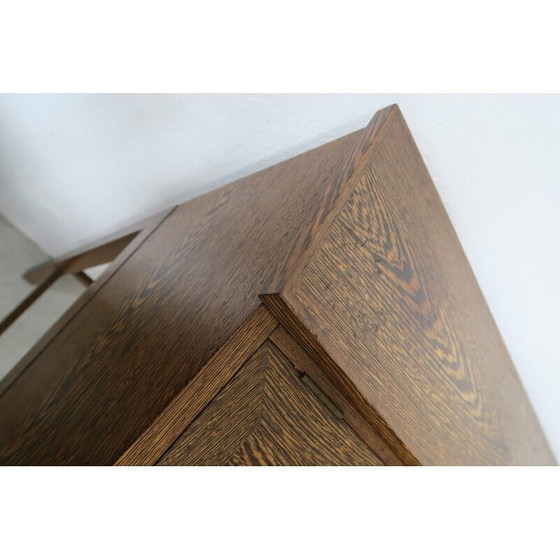 Image 1 of Vintage Danish macasar wood secretary, 1960s