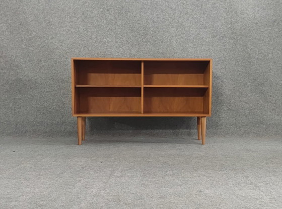 Image 1 of Credenza in stile Mid-Century, cassettiera, mobiletto in teak, stile vintage anni '60, retrò