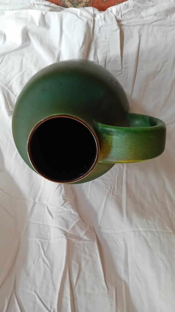 Image 1 of Vintage Grand vase vert