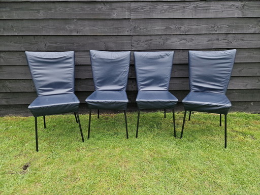 4x chaises de salle à manger Gerard van der Berg