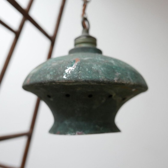 Image 1 of Set of 8 vintage metal hangers, France 1940